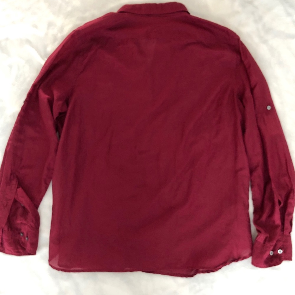 RALPH LAUREN Women's Long Sleeve Silk Blouse XL - Picture 2 of 7